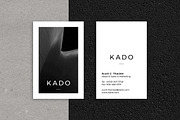 K A D O Business Cards Template, a Business Card Template by Kovy (Thumbnail 5 of 10)