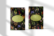 Cereal plants set + backgrounds, a Food Illustration by Good Studio (Thumbnail 5 of 6)