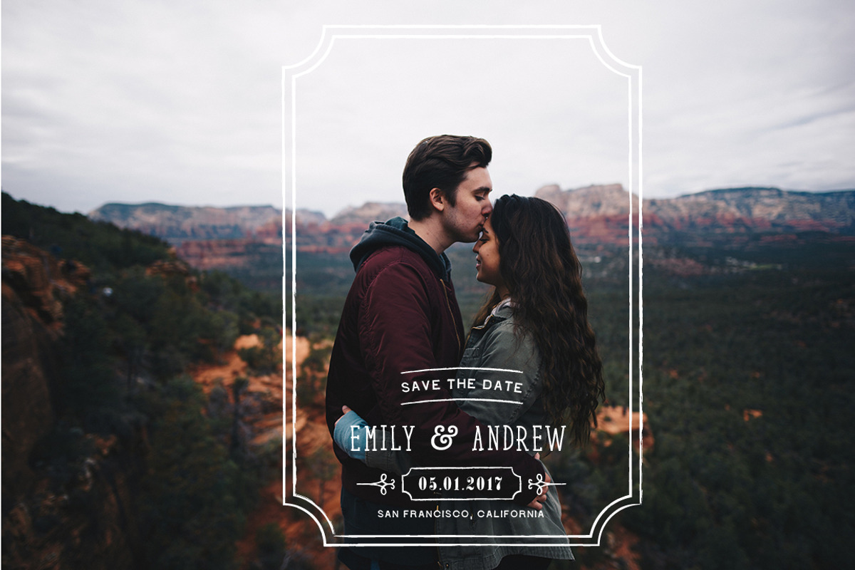 Save the Date Overlays Set, an Object Graphic by BirDIY Design (Photo 4 of 5)