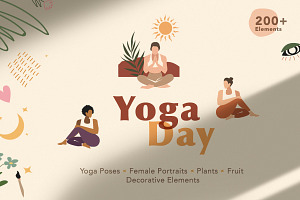 "Yoga Day"  Graphic Collection