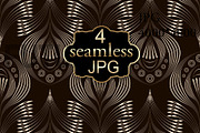 Patterns modern backgrounds Art Deco, a Pattern Graphic by Futurel (Thumbnail 2 of 4)