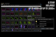 105 VHS Waves - UNSTABLE_FREQUENCY, a Texture Graphic by Zomb (Thumbnail 4 of 5)