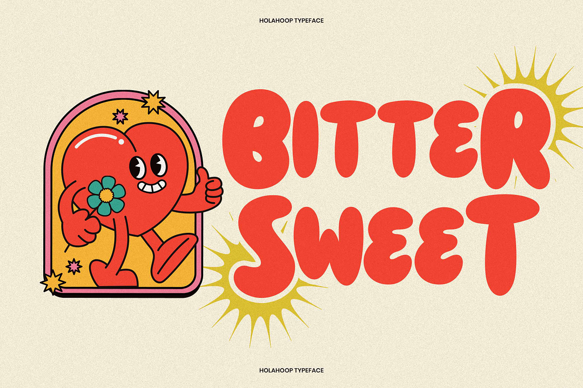 Holahoop - Playful Font, a Font by Flawless And Co (Photo 3 of 10)