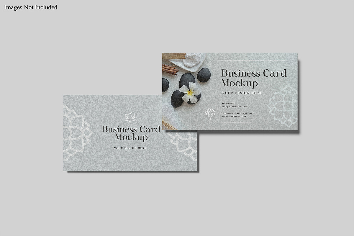 Business Card Mockup For Branding, an Advertising Mockup by Bangdastudio (Photo 10 of 16)