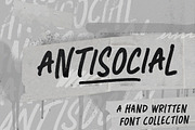 ANTISOCIAL Font Collection, a Font by Cameron Humphries (Thumbnail 1 of 15)