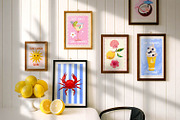 Summer Paradise Clip Art, a Seasonal Illustration by UnaAnya (Thumbnail 2 of 7)