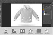 Hoodie Floating Studio PSD, a Hoody Mockup by Bruno's Shop (Thumbnail 2 of 3)