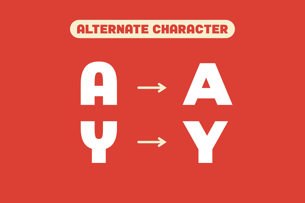 Grey Bear Modern Playful Kid Font, a Sans Serif Font by Andika Fez (Photo 5 of 9)