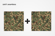 British Flecktarn Camouflage Pattern, a Pattern Graphic by 3Y_Design (Thumbnail 3 of 6)