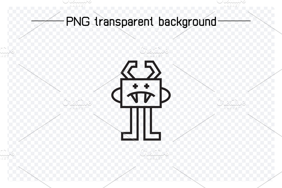 100 Monster Character Icons, a Graphic by Designfour (Photo 6 of 7)
