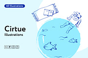 Cirtue Empty State Illustrations, an Empty State Illustration by Welovegraphics (Thumbnail 1 of 9)