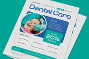 Dental Care Flyer, a Flyer Template by graphicook (Thumbnail 2 of 3)