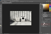 Realistic poster mockup, a Cups & Container Mockup by SimpleMockup (Thumbnail 2 of 2)
