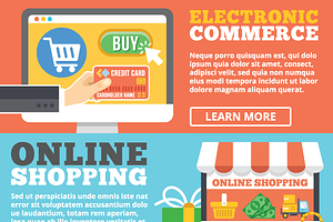 Ecommerce & Online Shopping Concepts