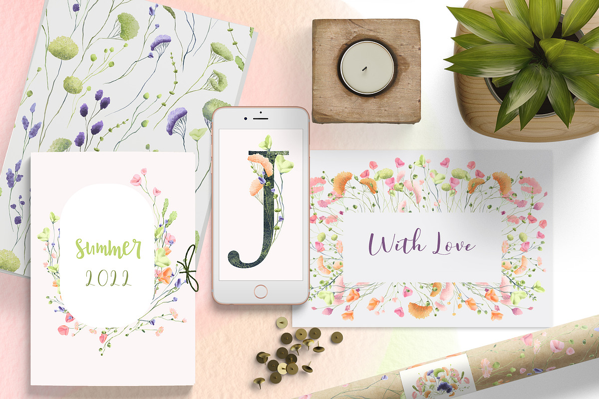 Lime Green Meadow, an Illustration by Salted Galaxy (Photo 6 of 16)