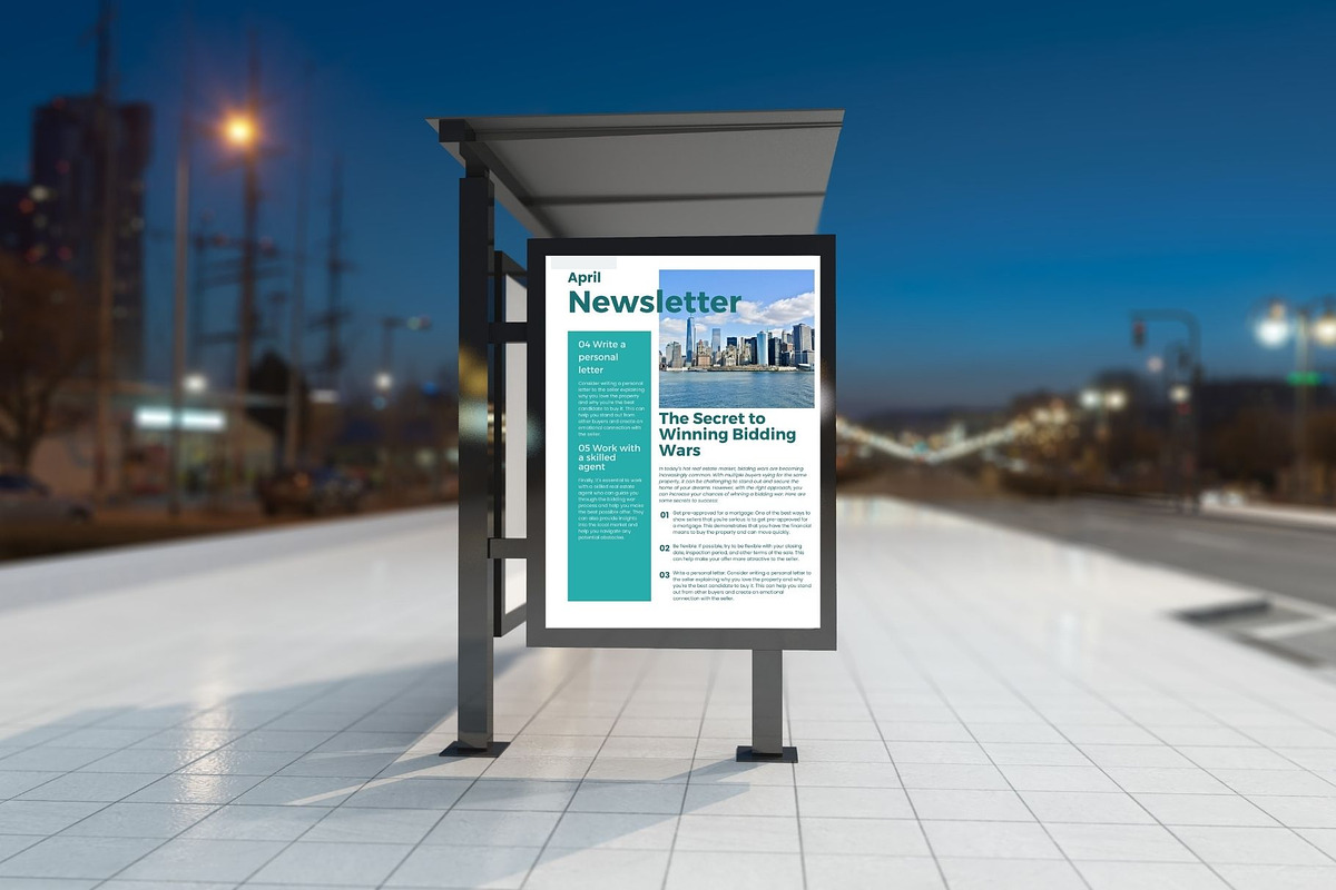 Real Estate April Newsletter Bundle, a Marketing Template by Modernastic - Canva (Photo 6 of 7)