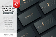 Stylist Business Cards Template, a Business Card Template by Ctrl space studio (Thumbnail 1 of 6)