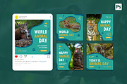 World Animal Day Instagram Post, a Social Media Template by CavenArt (Thumbnail 4 of 5)