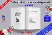 Anxiety Journal KDP Interior, a Graphic by Hitubrand (Thumbnail 1 of 2)
