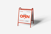 Signboard Mockup, an Advertising Mockup by Indah (Thumbnail 2 of 6)