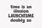 Poow Geudy Delightfully Cartoon Font, a Sans Serif Font by Maulana Creative (Thumbnail 2 of 8)