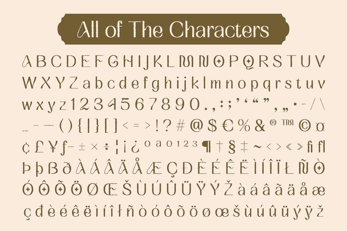 Quency Rough, a Sans Serif Font by Craft Supply Co. (Photo 8 of 8)