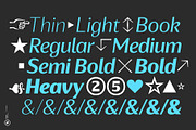 Ragik Sans, a Sans Serif Font by Hurufatfont (Thumbnail 8 of 14)