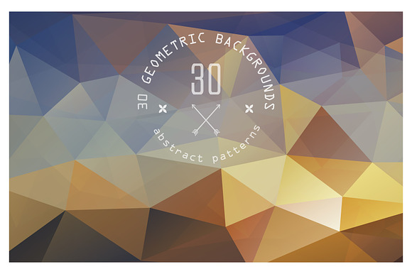 30 Geometric Backgrounds preview 4