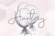 Hantery, a Script Font by Larin Type Co. (Thumbnail 1 of 10)