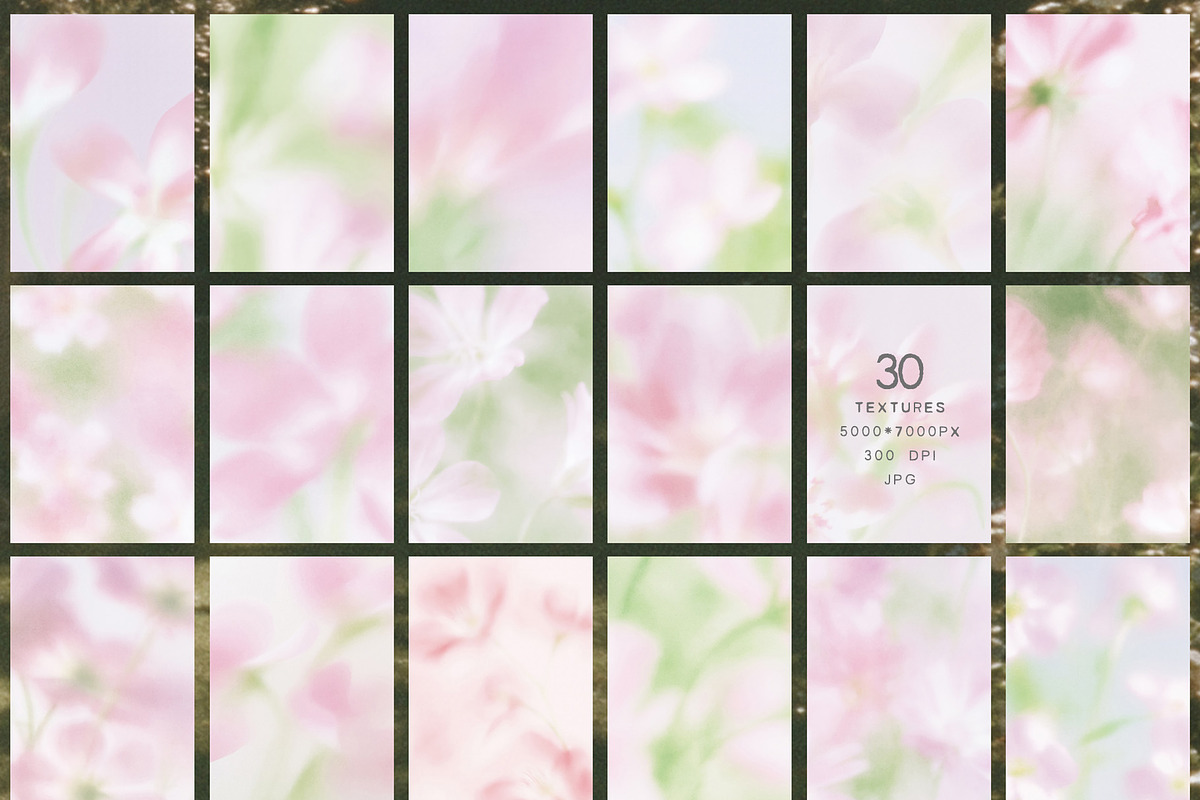 Rosy Blush - Floral Backgrounds, a Texture Graphic by lerinartstudio (Photo 12 of 14)
