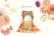 Vanilla Autumn watercolor, a Seasonal Illustration by LiChu Art (Thumbnail 10 of 10)