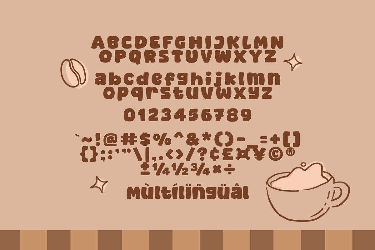 Mocha Squishy - A Fun & Cozy Font, a Sans Serif Font by khurasan (Photo 6 of 6)
