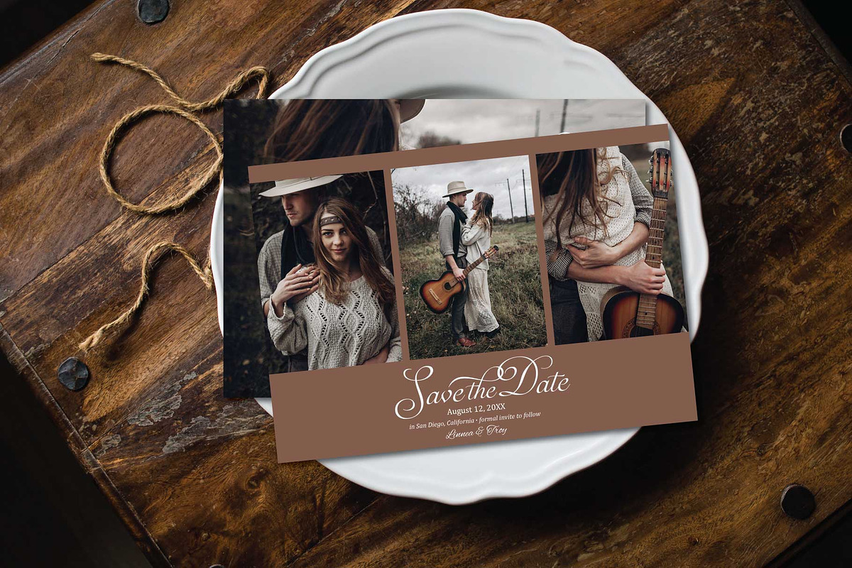 Our Forever Save the Date SD100, an Invitation Template by Studio Forty Design (Photo 2 of 4)