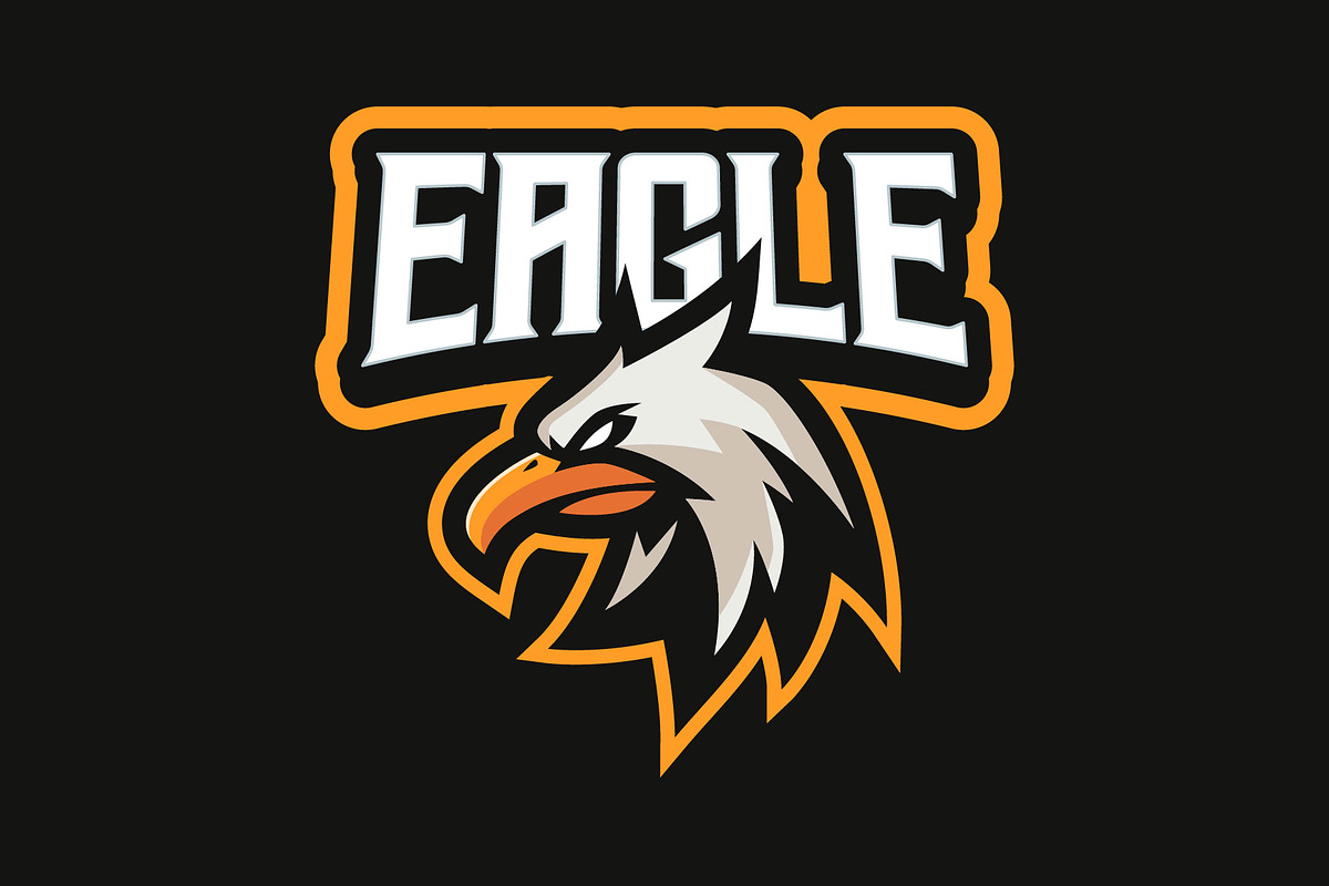 Eagle Esports Logo Templates, a Branding & Logo Template by kidzdsgn (Photo 2 of 4)