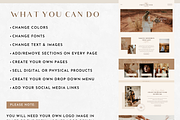 Photography Wix Website Template, a Wix Template by Design Pixie (Thumbnail 4 of 6)