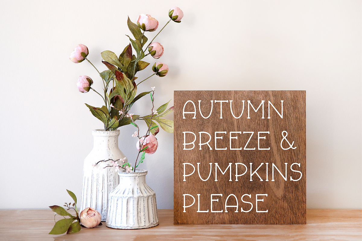 FALL & FLAIR Farmhouse Serif Font, a Serif Font by Blush Font Co. (Photo 4 of 6)