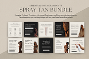 Spray Tanning Instagram Posts, a Social Media Template by Design Lush Studio (Thumbnail 8 of 9)