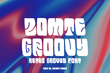 Zomte Groovy - Retro Font