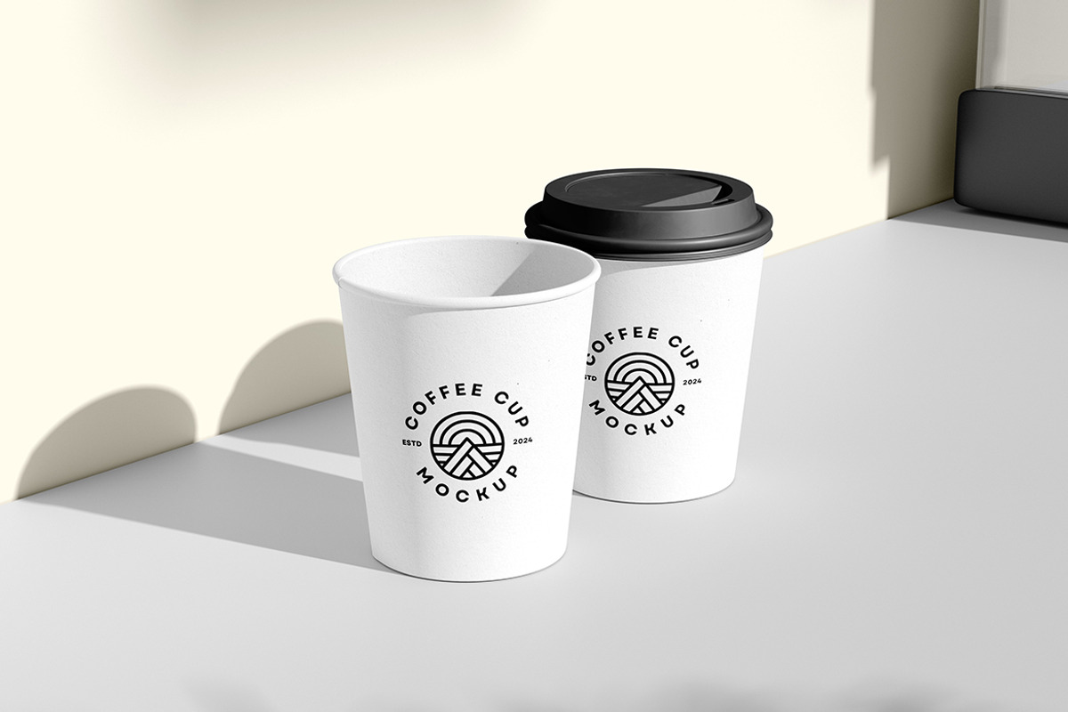 Coffee Cup Mockup, a Packaging Mockup by simuradi (Photo 5 of 8)