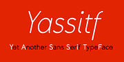 Yassitf, a Sans Serif Font by Ingrimayne Type (Thumbnail 9 of 12)