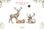 Christmas Mood. Winter animals, an Animal Illustration by Kreker Kate (Thumbnail 10 of 12)