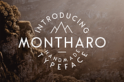 Montharo Typeface + Extras, a Sans Serif Font by Martype (Thumbnail 1 of 13)