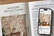 Home Office Wallpaper Mockup PSD, a Household Mockup by 1001 mockups (Thumbnail 5 of 10)
