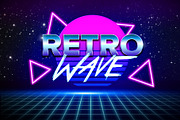 Retro Text Effects, a Layer Style Add-On by mixmedia87 (Thumbnail 2 of 8)