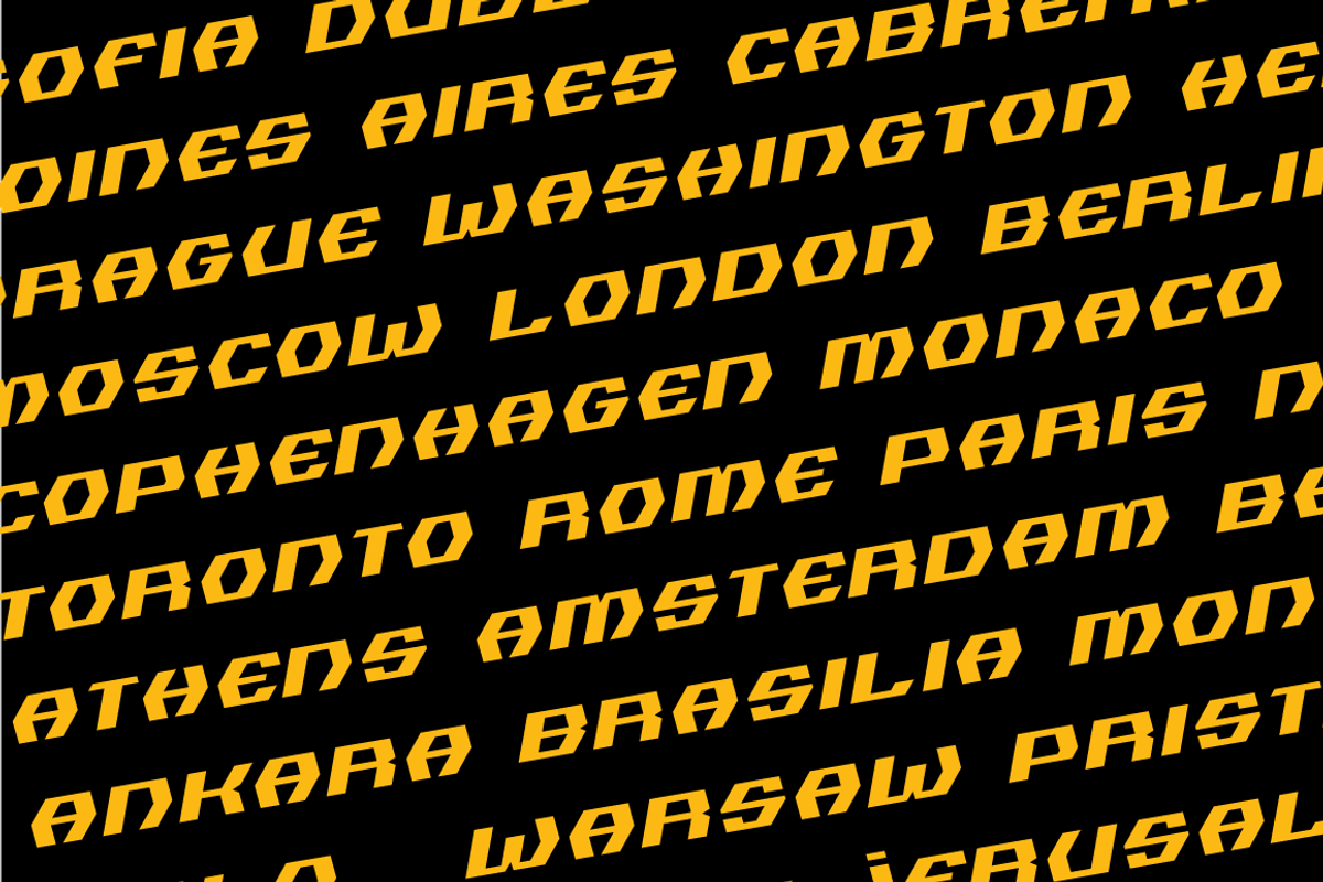 Logopedia Next, a Font by BULENT YUKSEL (Photo 11 of 11)