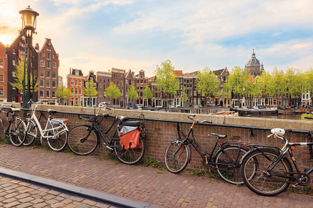 Old town of Amsterdam