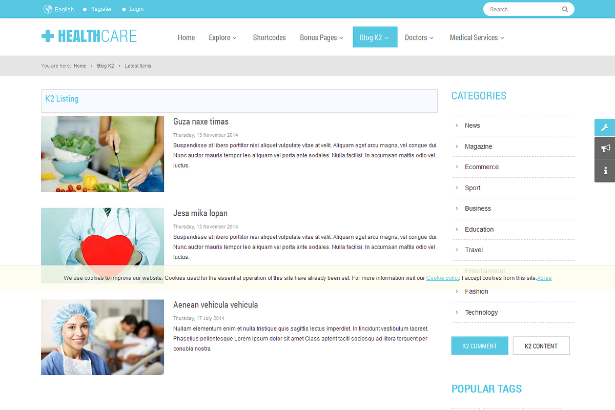 SJ Healthcare - Multipurpose Theme, a Websites & App Template by YouTech (Photo 5 of 5)