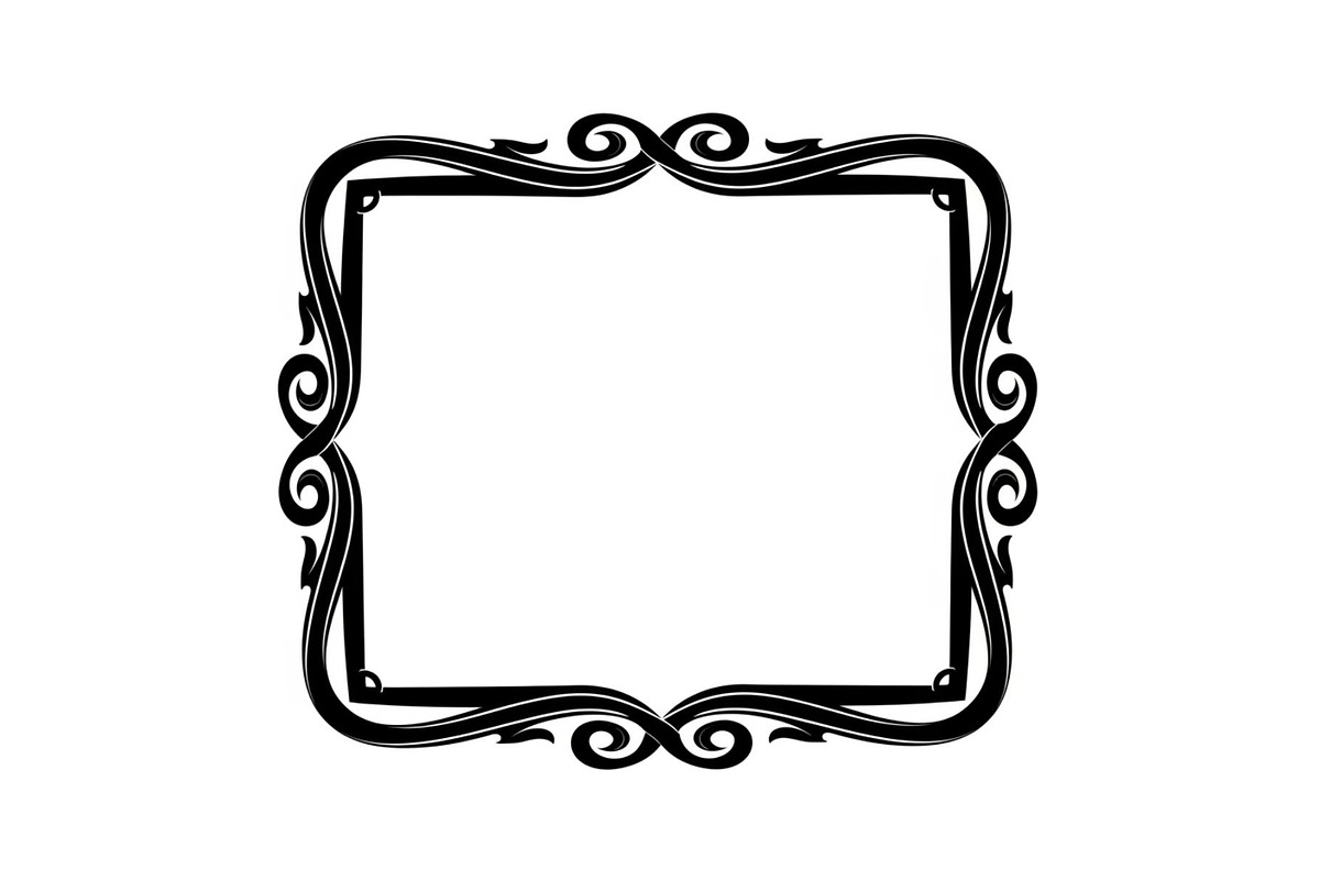 Vintage Scroll Corner Frame Bundle, an Illustration by Gfx_Store (Photo 11 of 48)