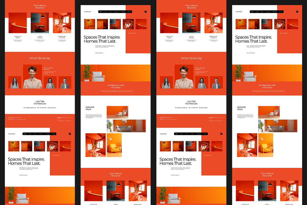 Figma Real Estate Landing Page preview 5