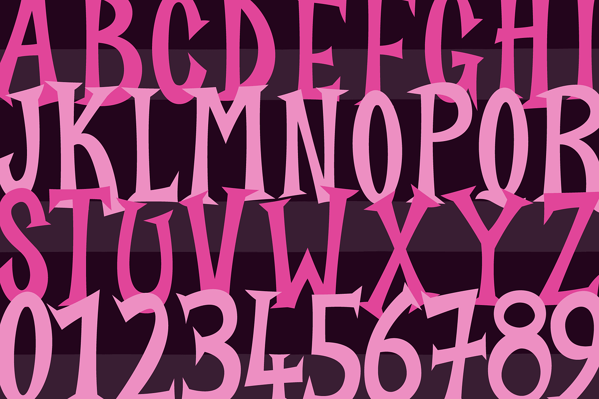 Burlexa: A Devilishly Good Serif Fon, a Font by Wingsart Studio (Photo 3 of 16)